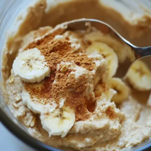 Adding Greek yogurt and egg into batter for high protein banana bread cookies