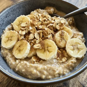 Stirring oats into cookie dough for high protein banana bread cookies