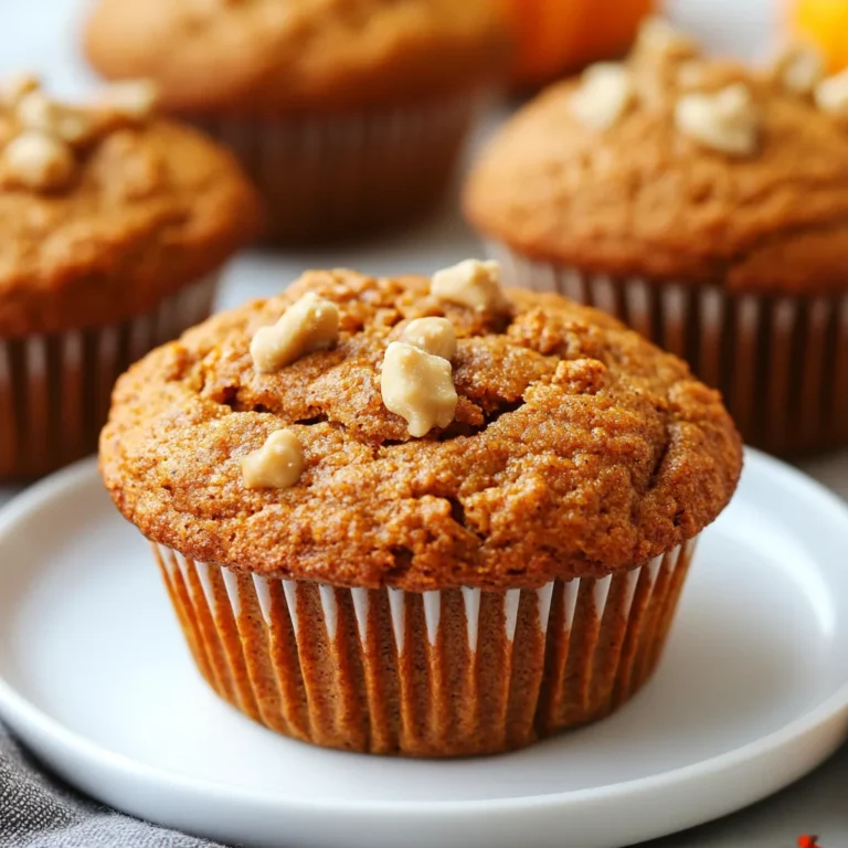 High protein pumpkin muffins without protein powder with whole-food ingredients