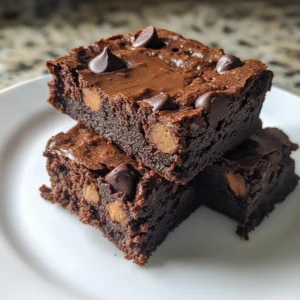 High Protein Sweet Potato Brownies