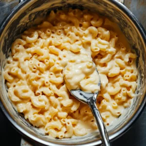Combining Pasta and Sauce for High Protein Mac and Cheese No Cottage Cheese